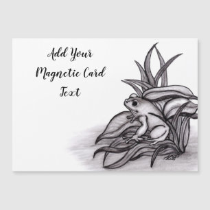 Carte Magnétique Froggy, Ajouter Votre Texte