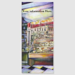 Carte Magnétique Froid Brew dans un Hot Deli