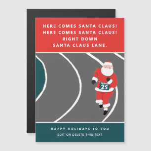 Carte Magnétique Funny Christmas Holiday Card