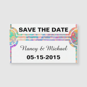 Carte Magnétique Funny Heart Motif XI - couleur pastel + idées