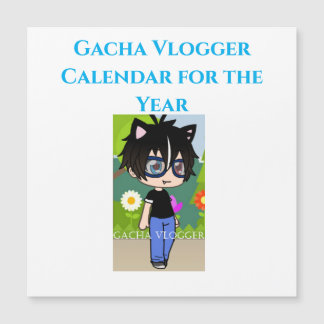 Carte Magnétique Gacha Calender