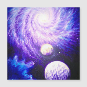 Carte Magnétique Galaxie et planètes