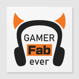 Carte Magnétique gamer fab ever