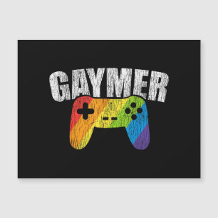 Carte Magnétique Gaymer Rainbow Drapeau Jeu Lesbienne Gay Bisexual 
