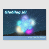 Carte Magnétique Gleðileg jól - Jack Frost (Devant)