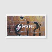 Carte Magnétique Glowtei (Devant)