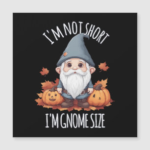 Carte Magnétique Gnome mignonne en automne