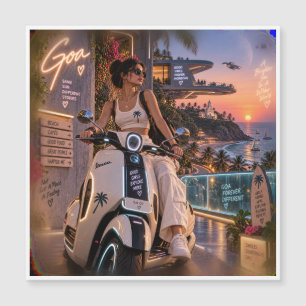 Carte Magnétique Goa à jamais différent • Les bonnes filles explore