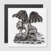 Carte magnétique Golem Gargoyle (Devant / Derrière)