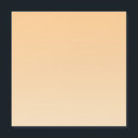 Carte Magnétique Gradient jaune clair et orange<br><div class="desc">Couleurs claires jaune et orange foncé.</div>