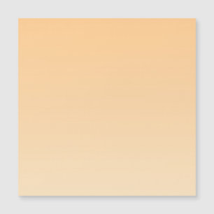 Carte Magnétique Gradient jaune clair et orange