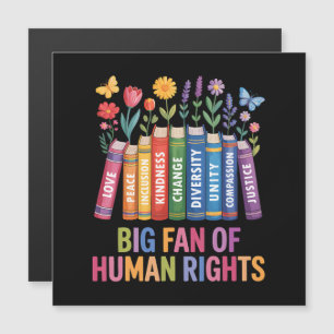 Carte Magnétique Grand Fan Des Droits De L'Homme 