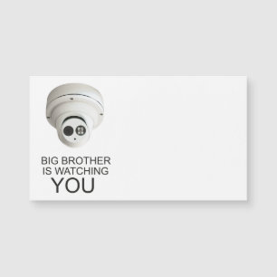 Carte Magnétique Grand frère vous regarde