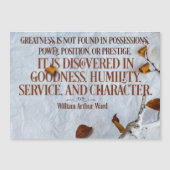 Carte Magnétique Grandeur découverte (Devant)