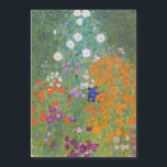 Carte Magnétique Gustav Klimt Fleur Jardin Cottage Nature<br><div class="desc">Un beau tableau de jardin - c'est un tableau classique de Gustav Klimt,  appelé Cottage Garden,  ou Bauergarten,  1907,  qui est un gros plan d'un jardin fleuri,  un tableau floral coloré.</div>