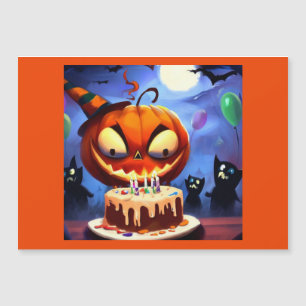 Carte Magnétique Halloween - Anniversaire 3