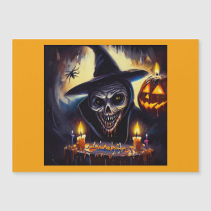 Carte Magnétique Halloween - Anniversaire 7