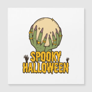 Carte Magnétique halloween effrayant
