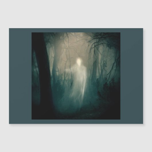 Carte Magnétique Halloween - Forêt hantée 3 (Devant)