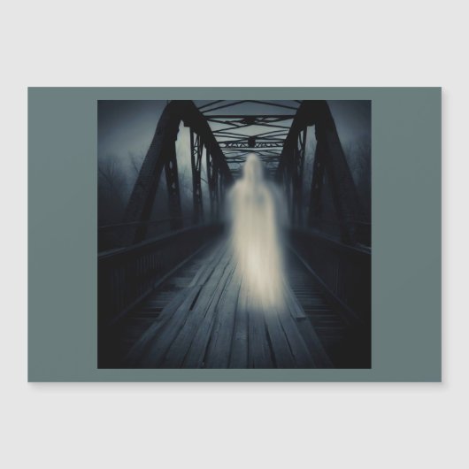 Carte Magnétique Halloween - Haunted Bridge 3 (Devant)