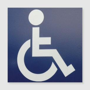 Carte magnétique Handicap