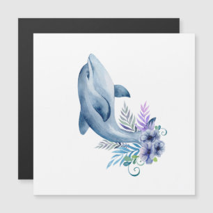 Carte Magnétique Happy Dolphin Design Collection  