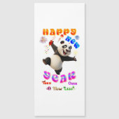 Carte Magnétique Happy New Year Turn Over A New Leaf (Devant)