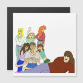 Carte Magnétique Harem (Devant / Derrière)