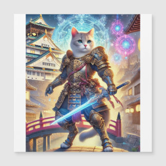 Carte Magnétique Hero Cat and the Legend of Osaka Castle