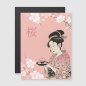 Carte Magnétique Heure du printemps (Devant / Derrière)