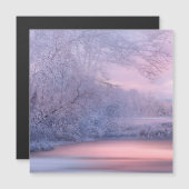 Carte Magnétique Hiver 2019-01 (Devant / Derrière)