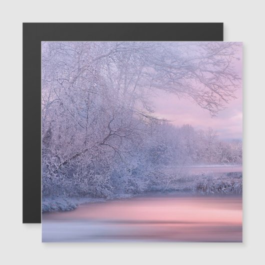 Carte Magnétique Hiver 2019-01 (Devant / Derrière)