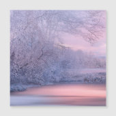 Carte Magnétique Hiver 2019-01 (Devant)