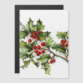 Carte Magnétique HollyBerries20150802 (Devant / Derrière)