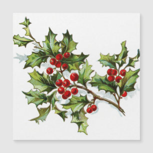 Carte Magnétique HollyBerries 002