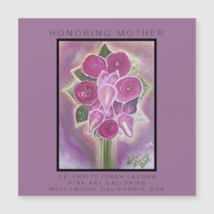 Carte Magnétique Honorer la mère