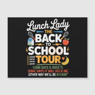 Carte Magnétique Humour alimentaire Retour à l'école