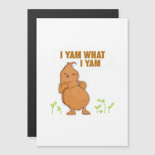 Carte Magnétique I Yam What I Yam Trendy Basic (Devant / Derrière)
