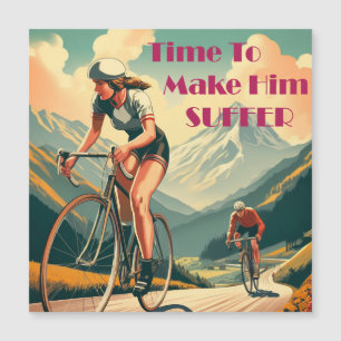 Carte Magnétique Il Est Temps De Le Faire Souffrir De Cyclisme
