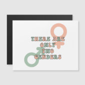 Carte Magnétique Il N'Y A Que Deux Hommes (Devant / Derrière)