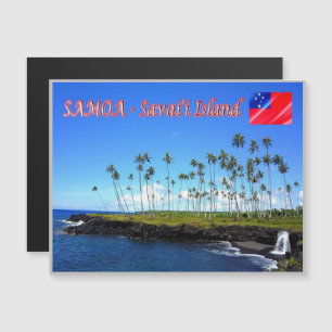 Carte Magnétique Île de Savai'i - Samoa -
