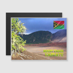 Carte Magnétique Ile de Tanna - Mont Yasur - Vanuatu -