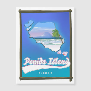 Carte Magnétique Île Penida Indonésie