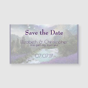 Carte Magnétique Imaginaire Pittoresque Nature Paysage Enregistrer 