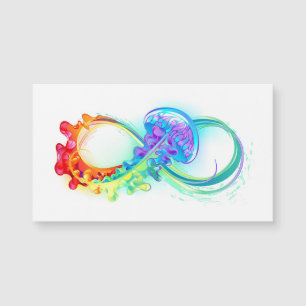 Carte Magnétique Infinity avec Rainbow Jellyfish
