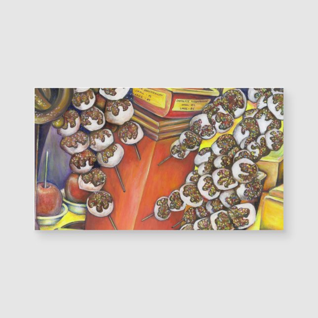 Carte Magnétique Intersection de l'espace et du commerce (Devant)