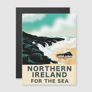 Carte Magnétique Irlande du Nord pour la mer