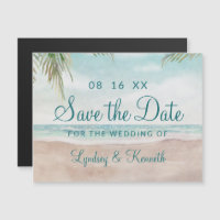 Island Breeze Painted Beach Wedding Enregistrer la
