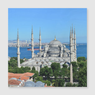 Carte Magnétique Istanbul Turquie Mosquée Bleue Architecture Vue di