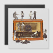 Carte Magnétique It is only Rock & Roll (Devant / Derrière)